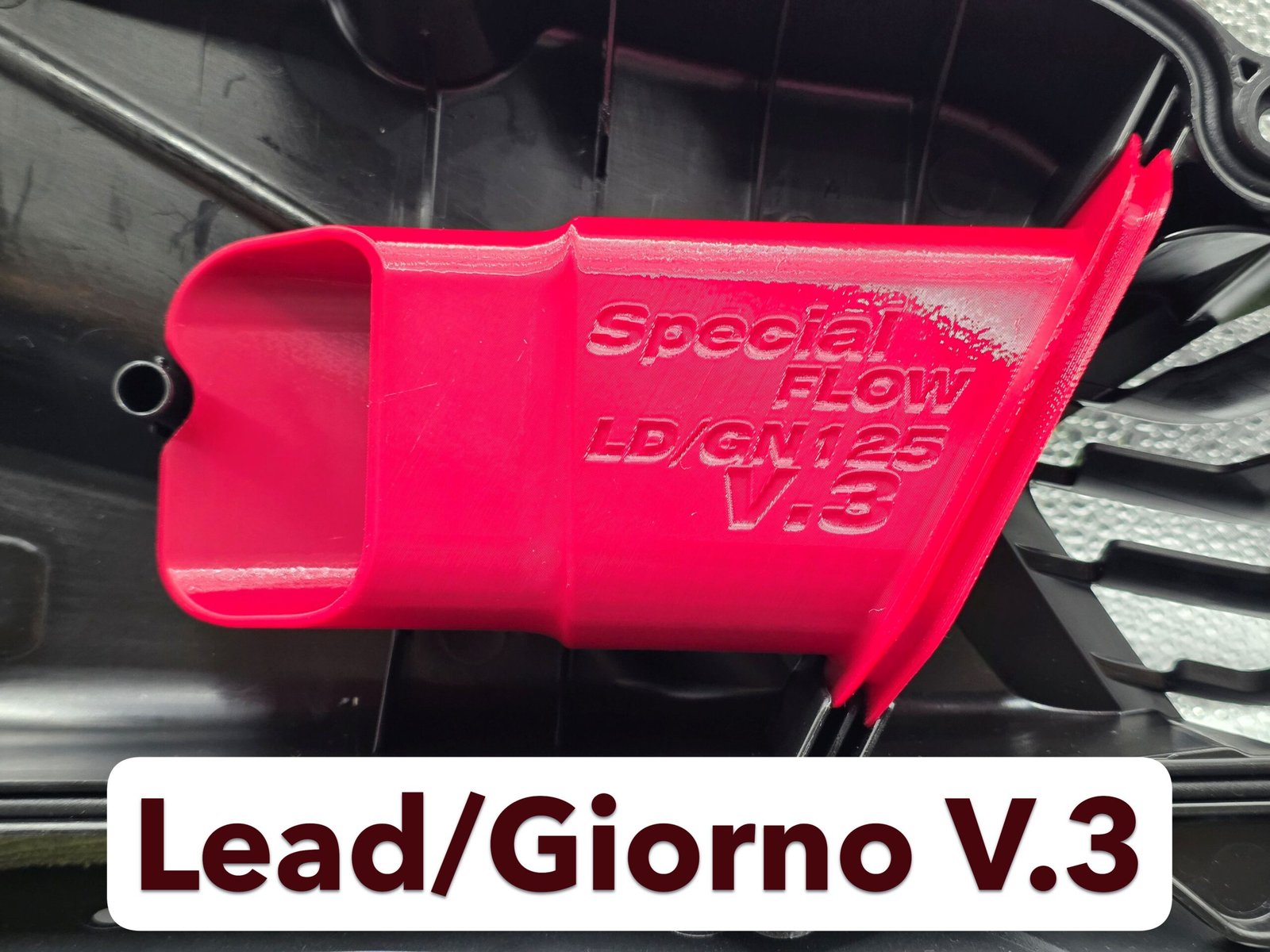 จมูกกรอง lead,giorno v.1/v.2 3d printing(วัสดุ petg,asa) ลมไหลดี แข็งแรงทนความร้อน จมูกกรอง lead,giorno v.1/v.2 3d printing(วัสดุ petg,asa) ลมไหลดี แข็งแรงทนความร้อน